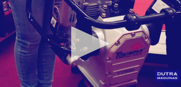 Compactador de Solo à Gasolina – TTR80X / TOYAMA