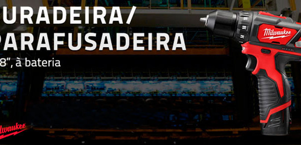 Furadeira e Parafusadeira 3/8″ – 2408-110V / MILWAUKEE
