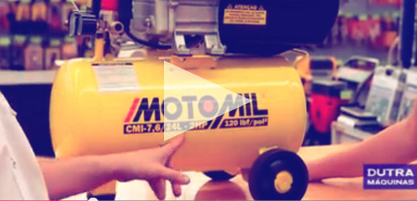 Compressor de Ar de Baixa Pressão CMI7.6/24 /MOTOMIL