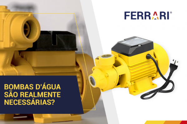 Bombas d’água são realmente necessárias?