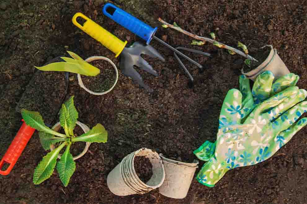 Ferramentas para jardinagem