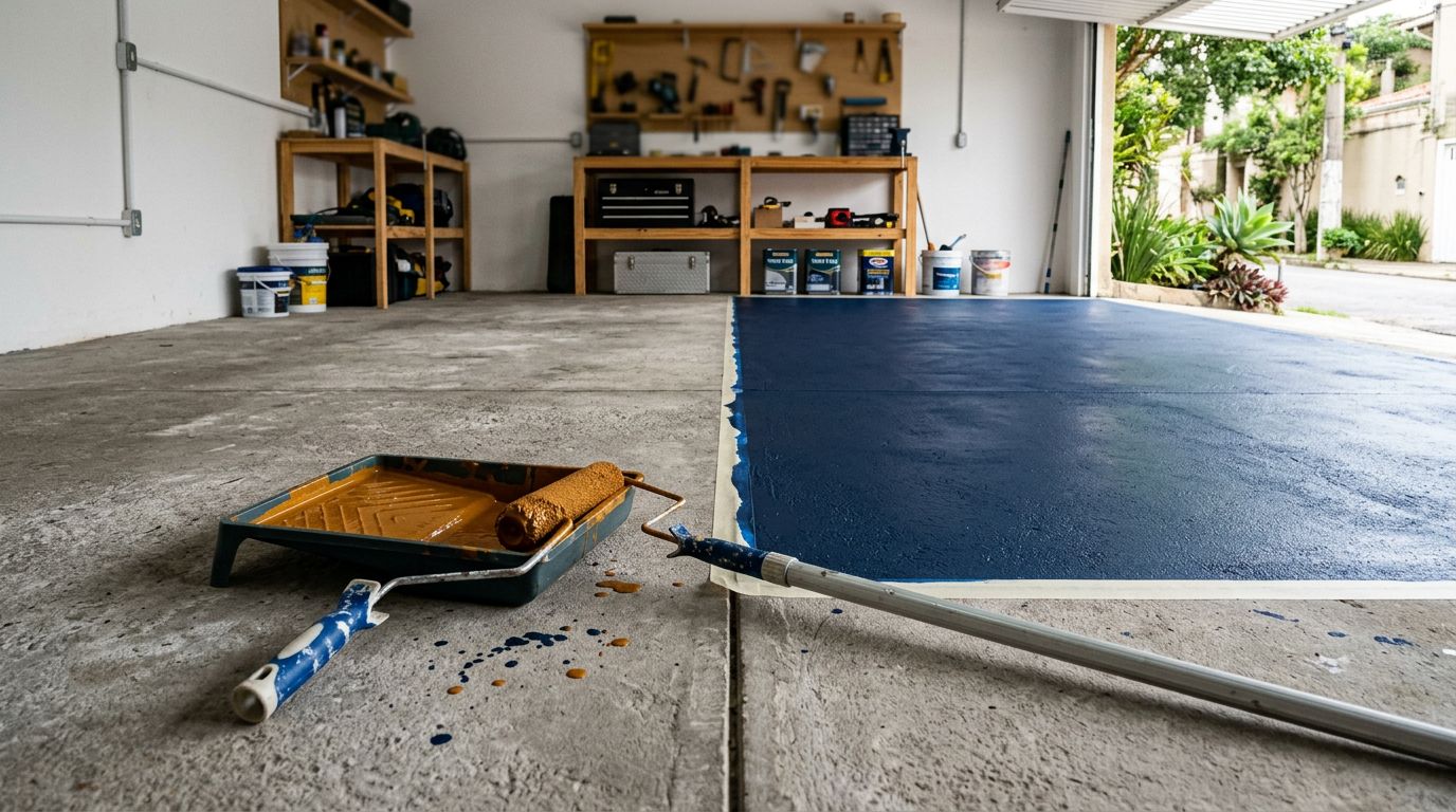 Aprenda como pintar o chão com tinta para piso de forma prática e eficiente