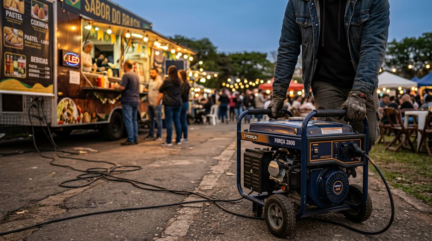 Gerador de energia a diesel ou gasolina: guia para acertar na escolha